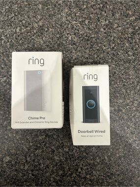 Ring Doorbell and Chime Pro